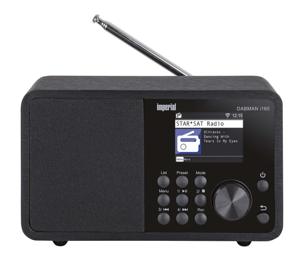 IMPERIAL Imperial DABMAN i160 DAB+ and Internet radio Black - 1535017 - zdjęcie 4